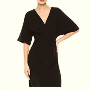 Michael Stars faux pebble knit wrap dress